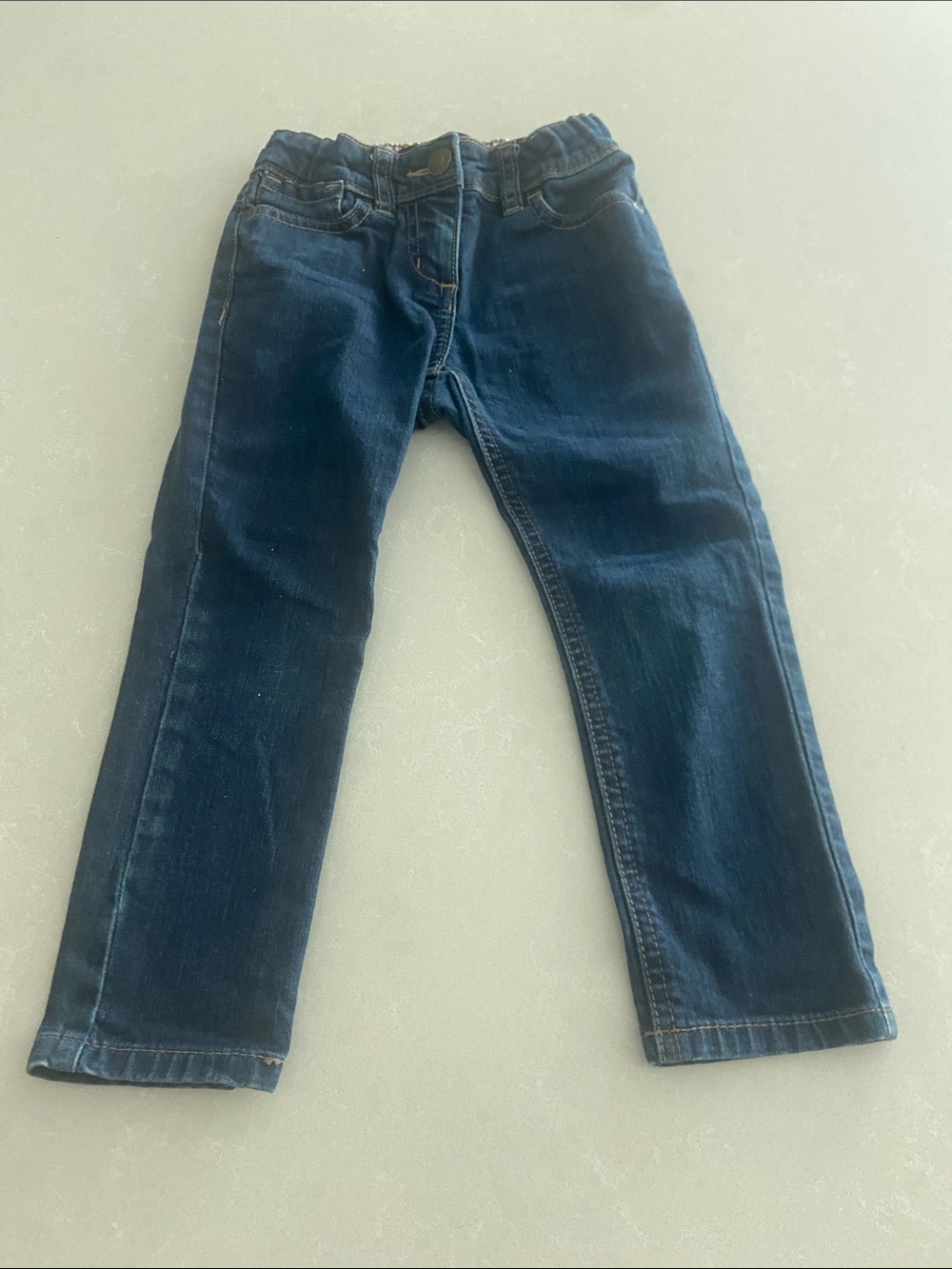 Mini Boden Dark Blue Straight Jeans 3T